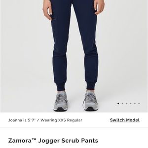 Zamora jogger scrub pants- figs, Size L